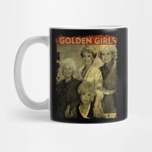 TEXTURE ART- Golden Girls - RETRO STYLE 2 Mug